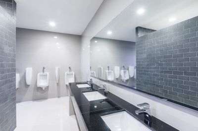 Smart Bathroom with Digital Controls
